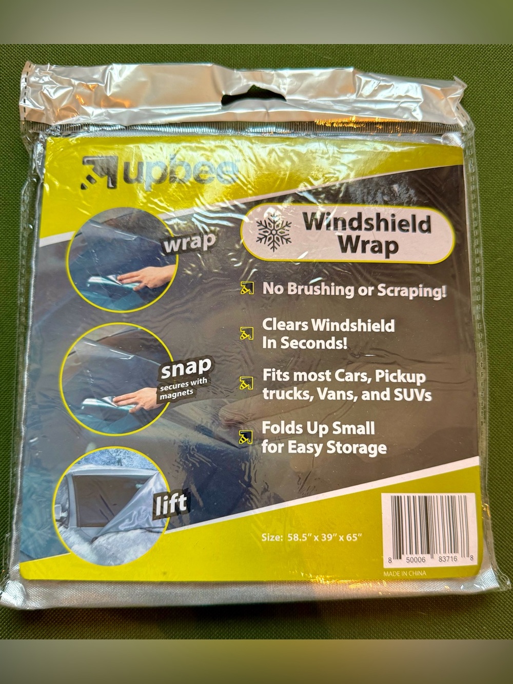 Upbee Windshield Wrap - Picture 2 of 5